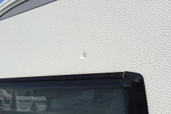 Delle in der Seitenwand 
(Bild: Fa Bollwinkel, Bremen)